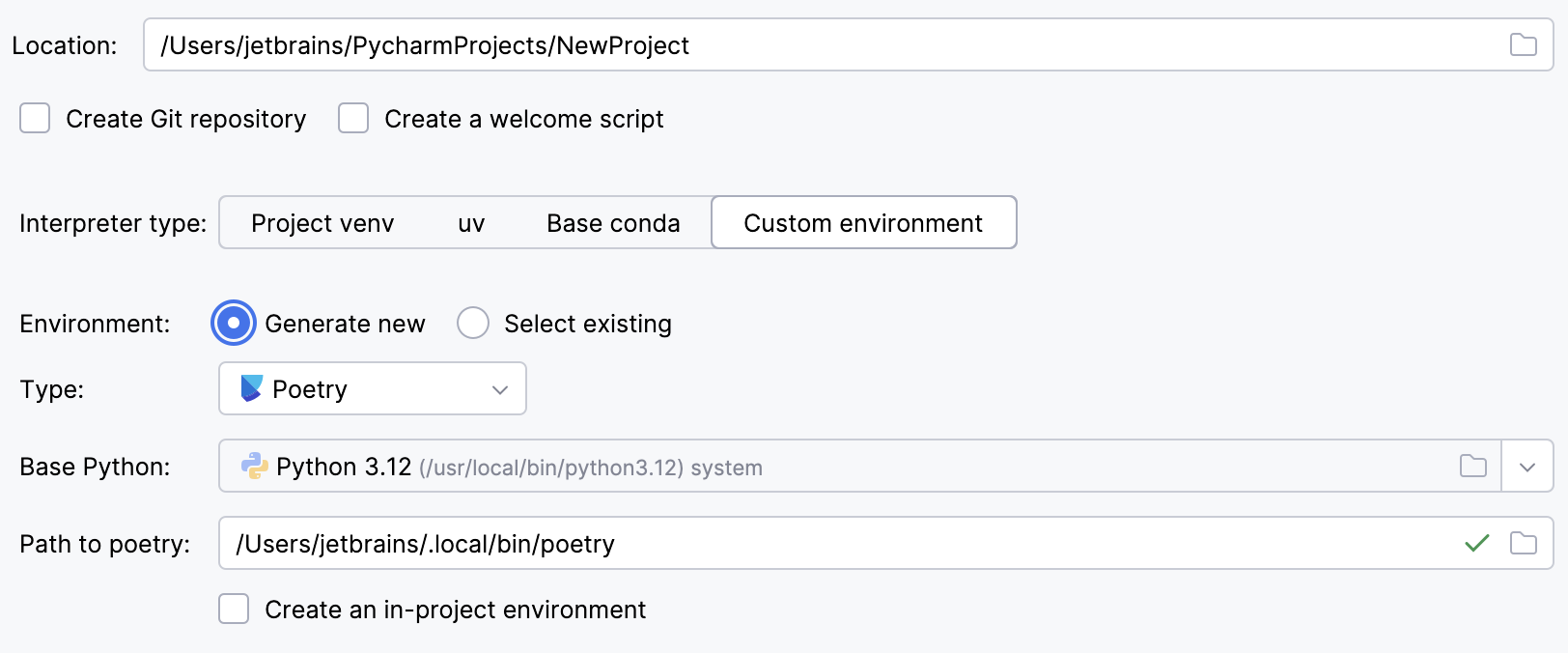 Create a project with Poetry Create a project with Poetry