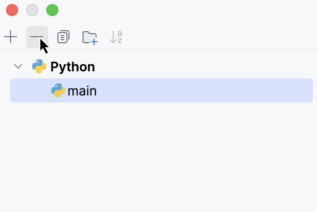 点击以移除该配置 点击以移除该配置