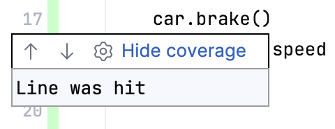 View coverage results in the editor View coverage results in the editor