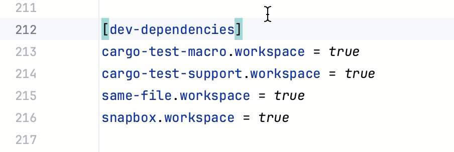 RustRover：选择多个文本片段