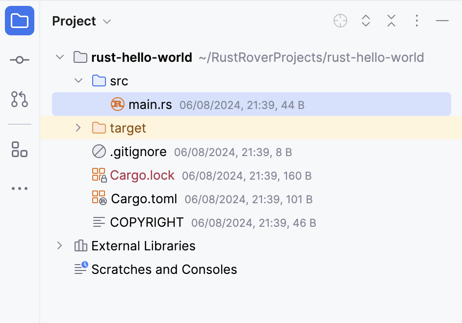 树视图中的详细信息选项已开启 树视图中的详细信息选项已开启