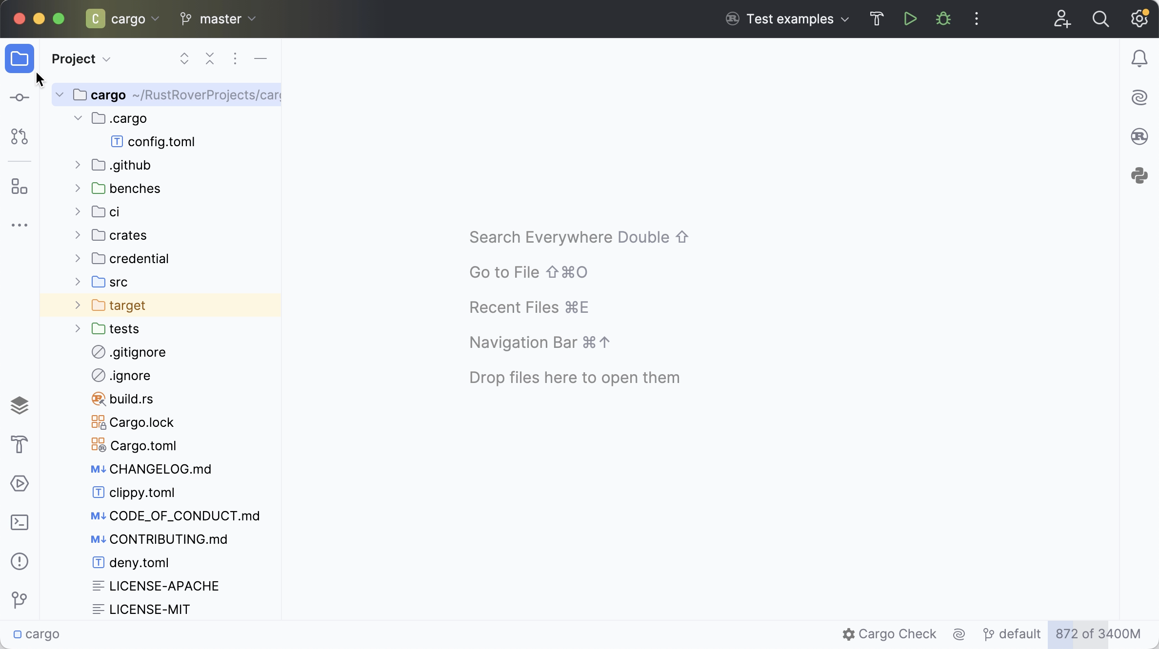 打开和隐藏工具窗口