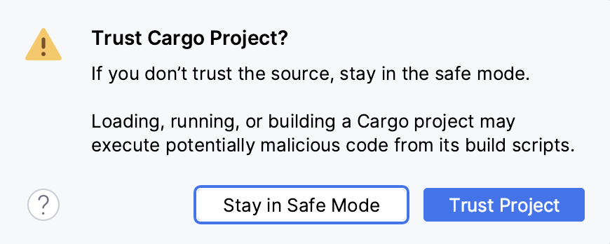 用于操作的信任项目