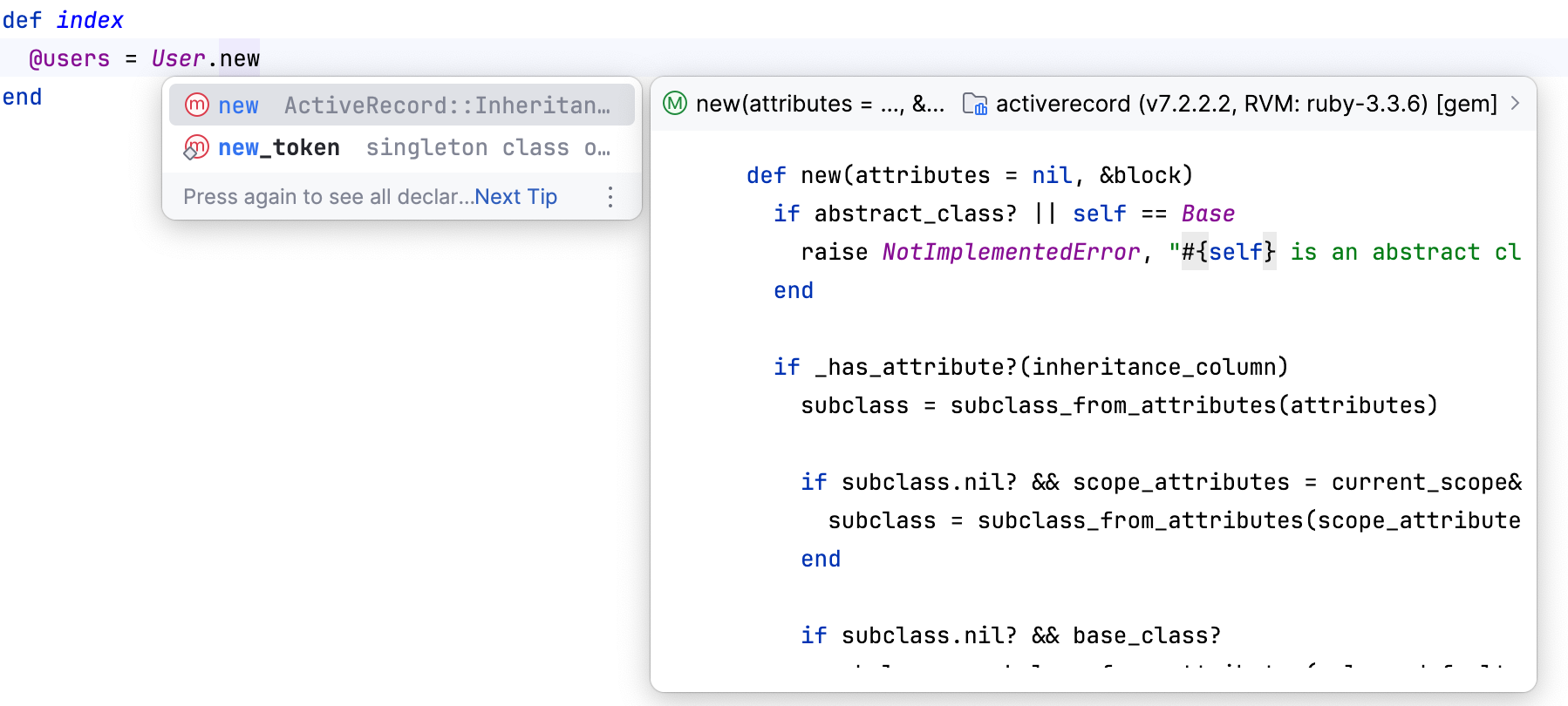 completion quick definition