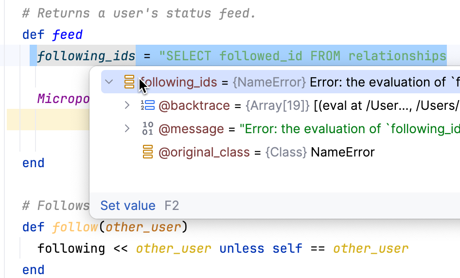 Evaluate paused watch