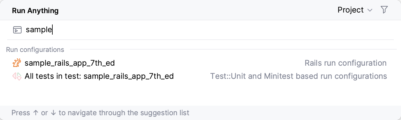 Run Anything / run configuration Run Anything / run configuration