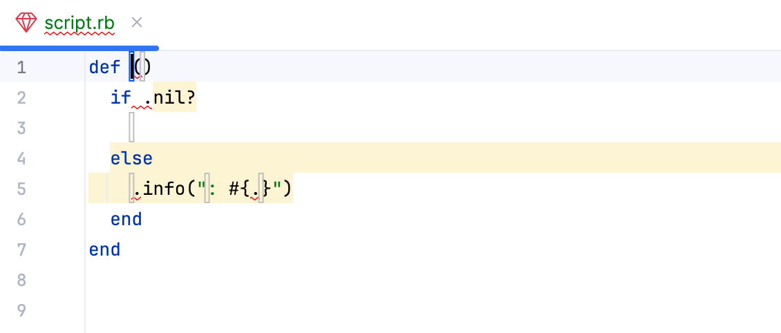 Expanding a template with variables