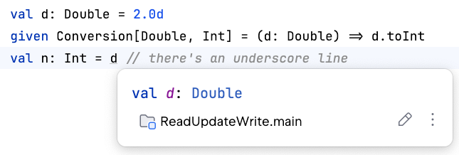 Highlight: Implicit conversion Highlight: Implicit conversion