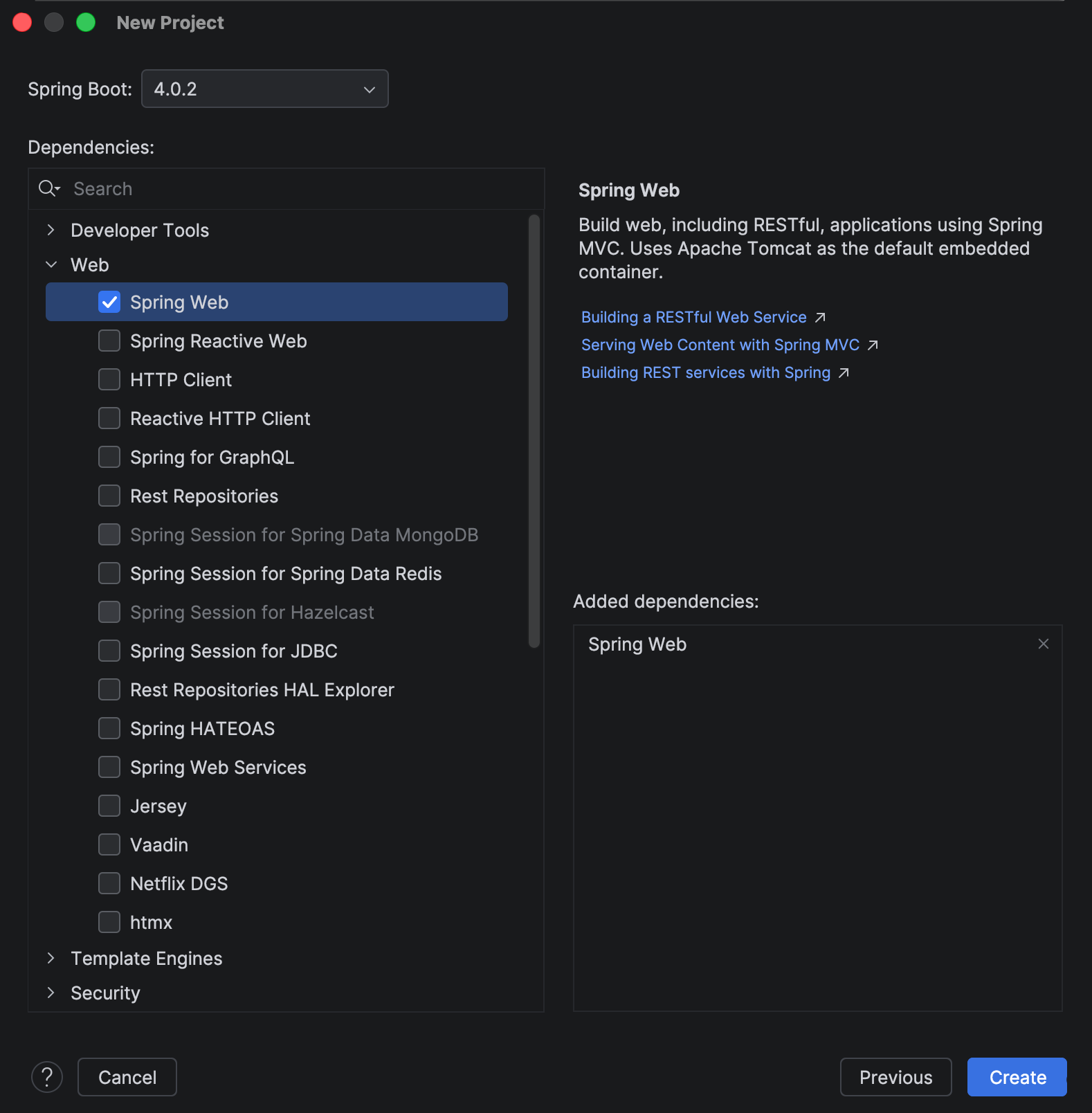 Spring Boot 项目向导 | IntelliJ IDEA 文档