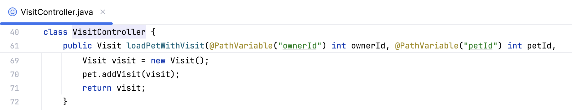 IntelliJ IDEA: Sticky lines in the editor IntelliJ IDEA: Sticky lines in the editor