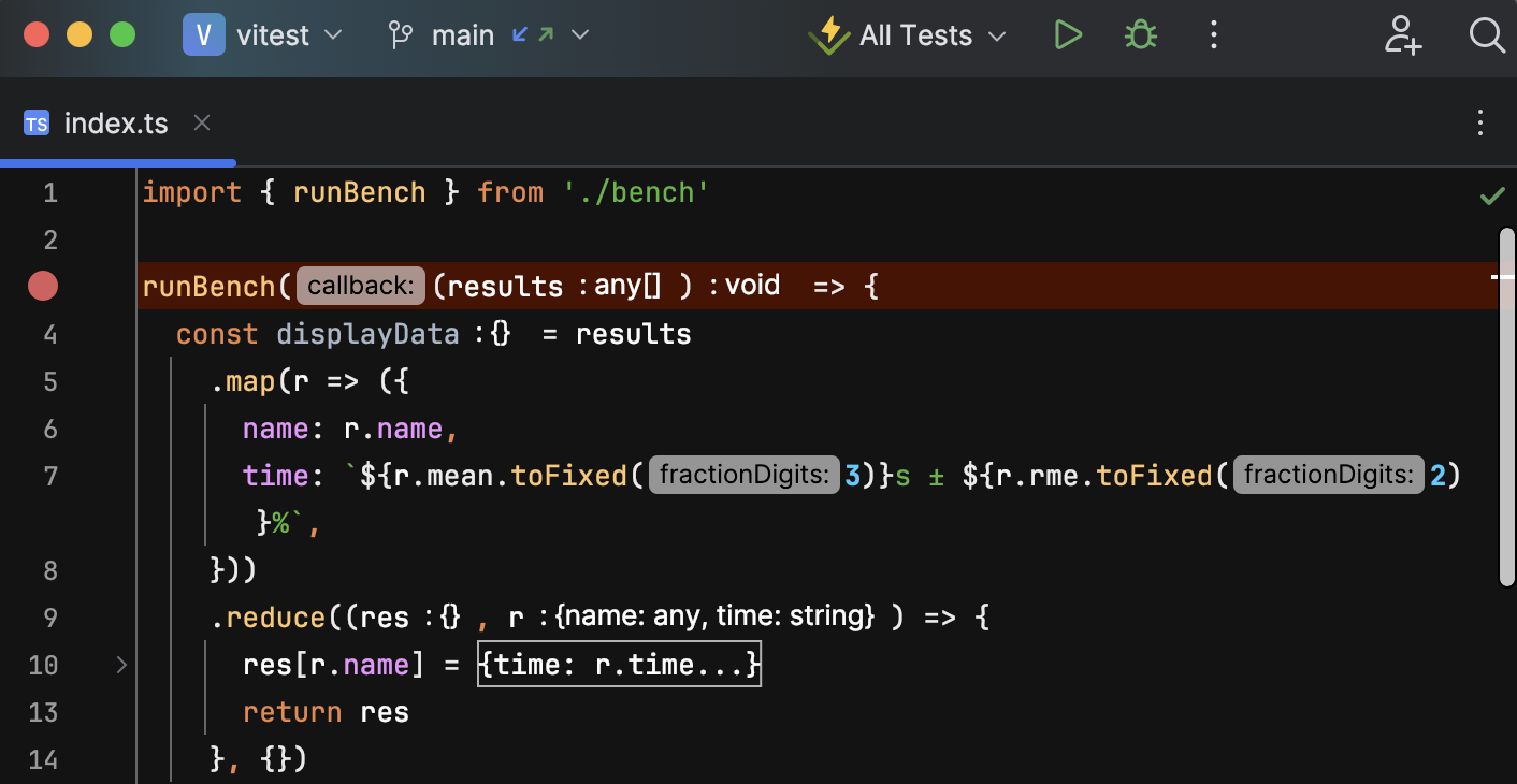 High Contrast editor theme