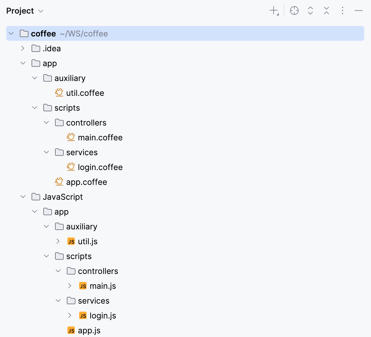 Custom output, folder structure preserved
