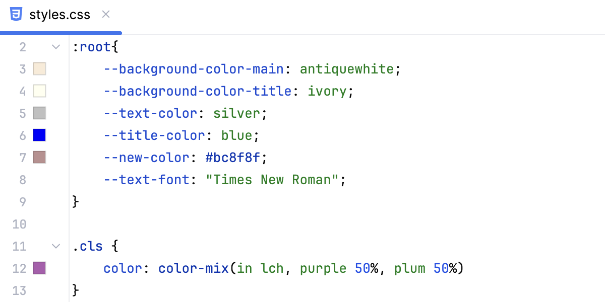 Color preview intro Color preview intro