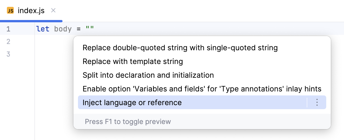 Inject HTML temporarily