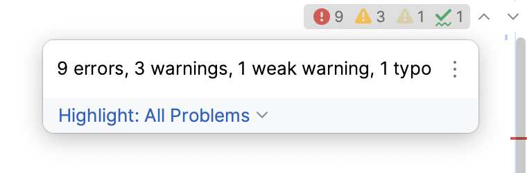 Inspection widget Inspection widget