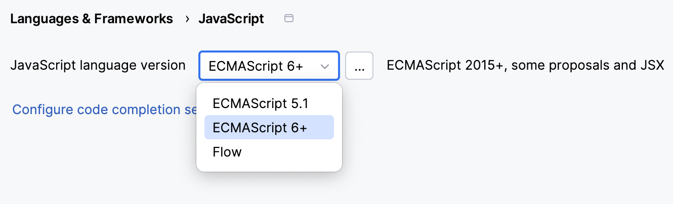Choose language versions for separate folders Choose language versions for separate folders