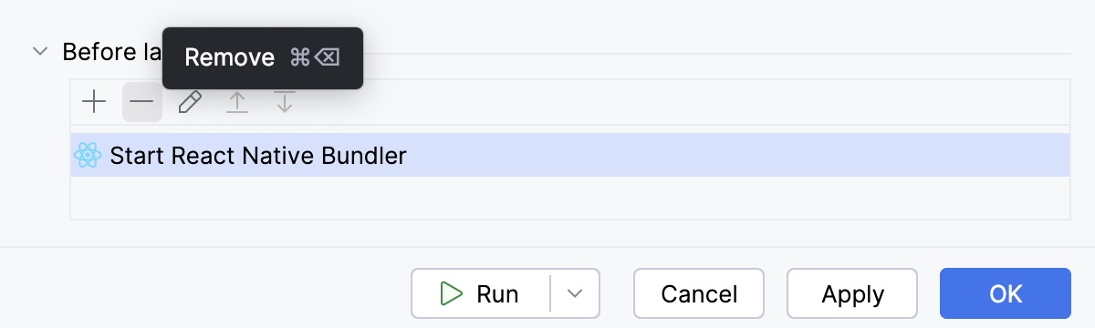 Remove bundler from Before Launch