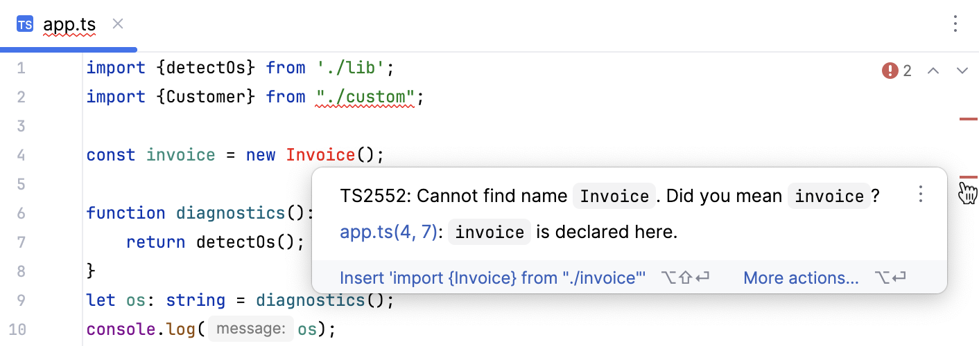 Results of instant analysis Results of instant analysis