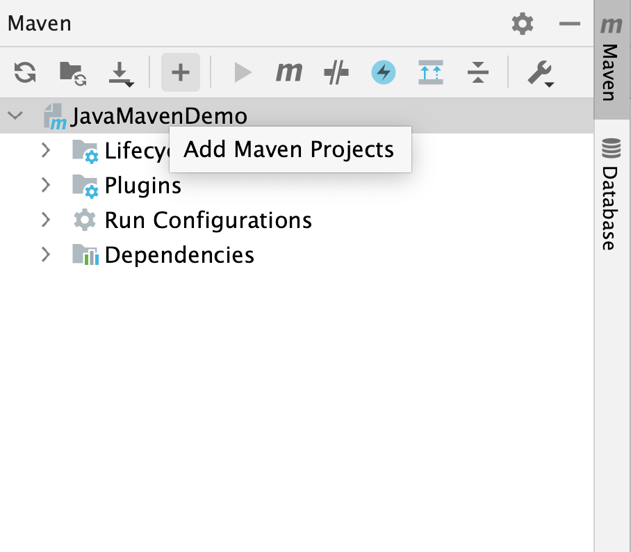 添加 Maven 项目 添加 Maven 项目