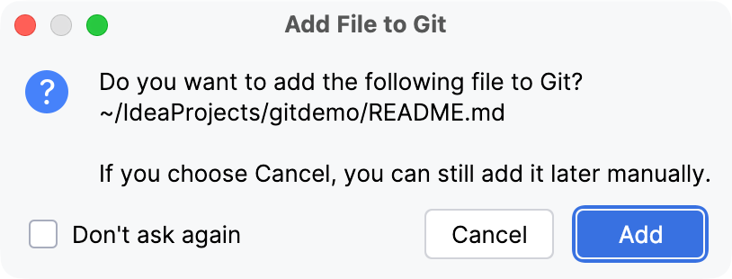 Add a new file to Git Add a new file to Git