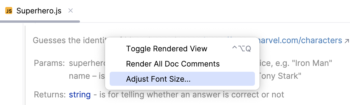 Adjust font size Adjust font size