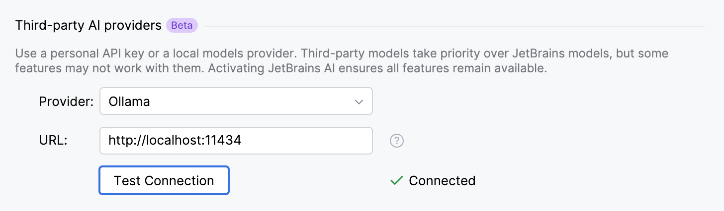 Enable Third-party AI providers Enable Third-party AI providers