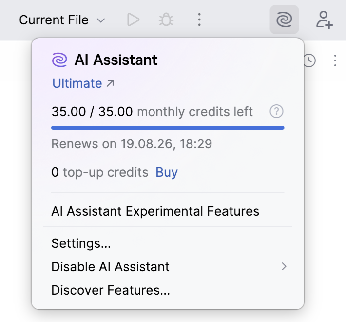 Track AI credits usage Track AI credits usage