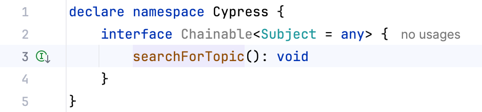 Navigate to command implementation Navigate to command implementation