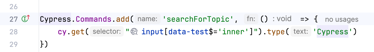 Navigate to TypeScript declaration Navigate to TypeScript declaration