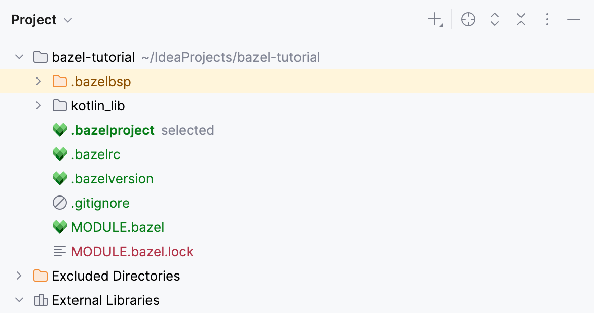 项目工具窗口中仅显示 kotlin_lib 项目工具窗口中仅显示 kotlin_lib