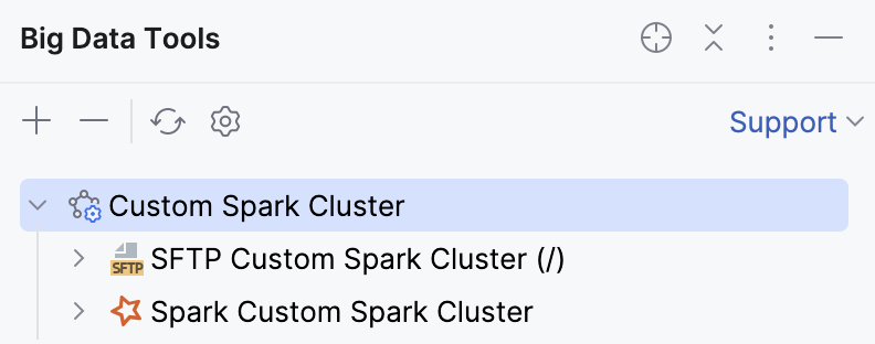 选择 Spark Submit 选择 Spark Submit