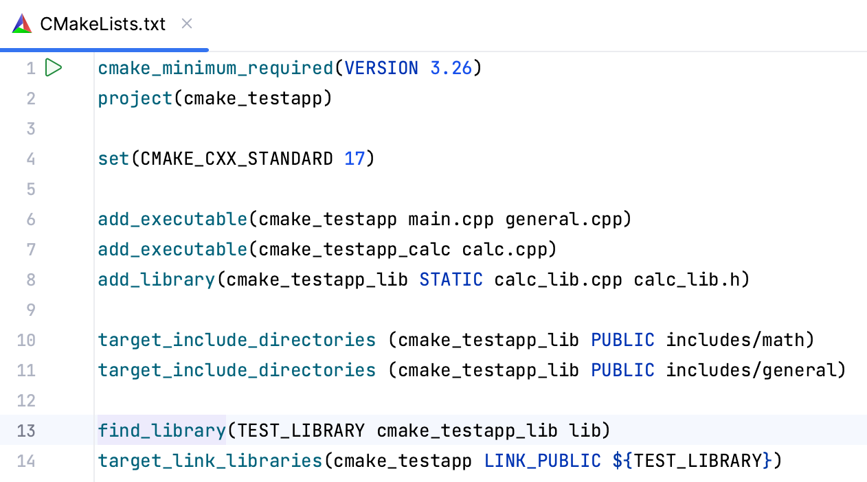 Linking a static library Linking a static library