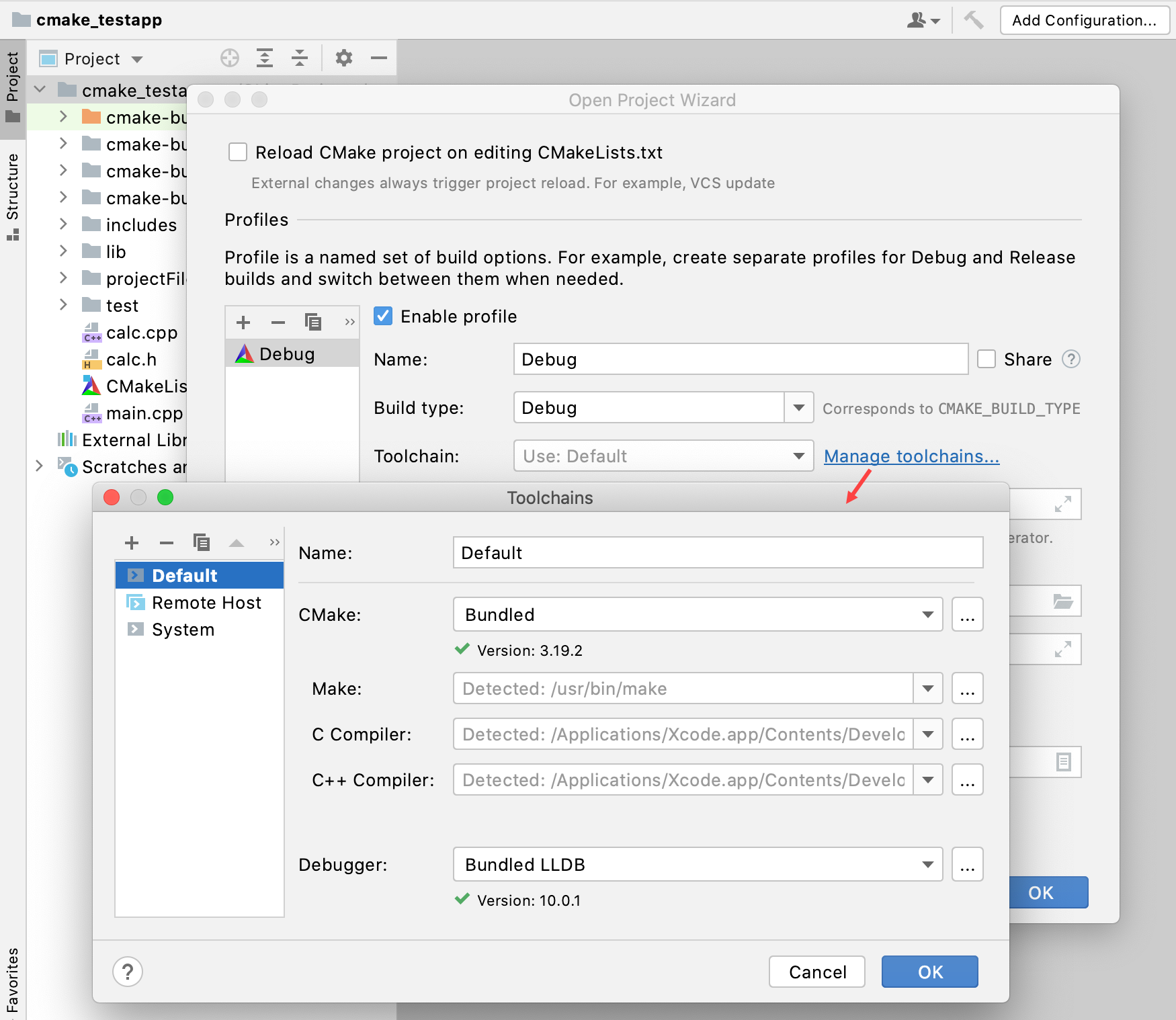 CMake 配置文件向导 CMake 配置文件向导