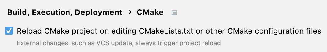 CMake profiles auto-reload CMake profiles auto-reload
