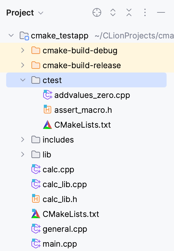 Adding a folder for CTest Adding a folder for CTest