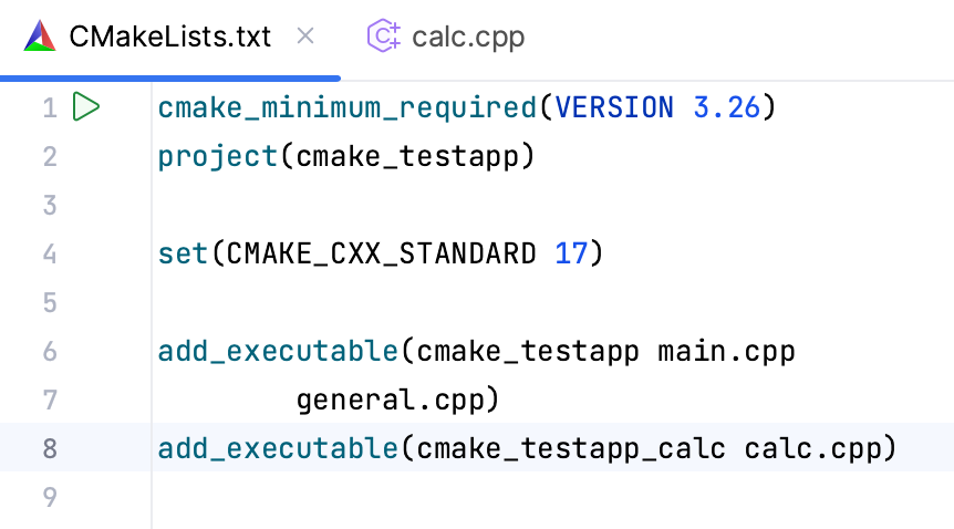 New target in CMakeLists.txt New target in CMakeLists.txt