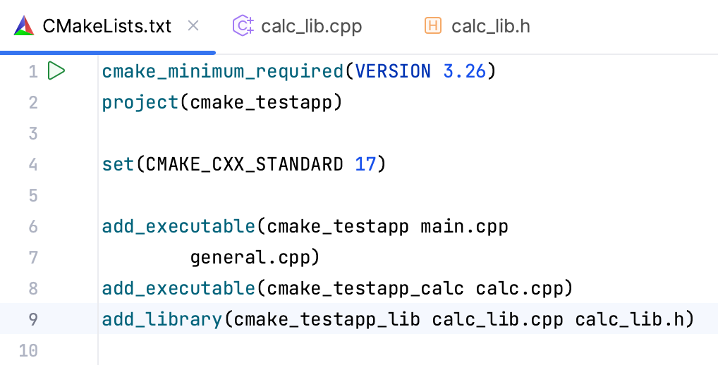 New library target in CMakeLists.txt New library target in CMakeLists.txt