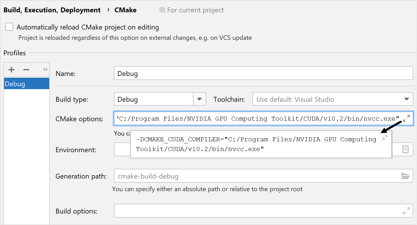 CUDA 项目的 CMake 设置 CUDA 项目的 CMake 设置