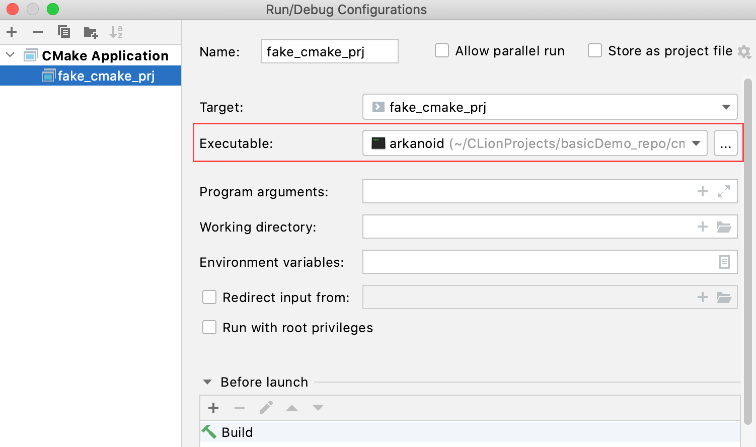 在 CMake 配置中设置一个自定义可执行文件 在 CMake 配置中设置一个自定义可执行文件