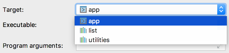 Gradle Native Application 的目标列表 Gradle Native Application 的目标列表
