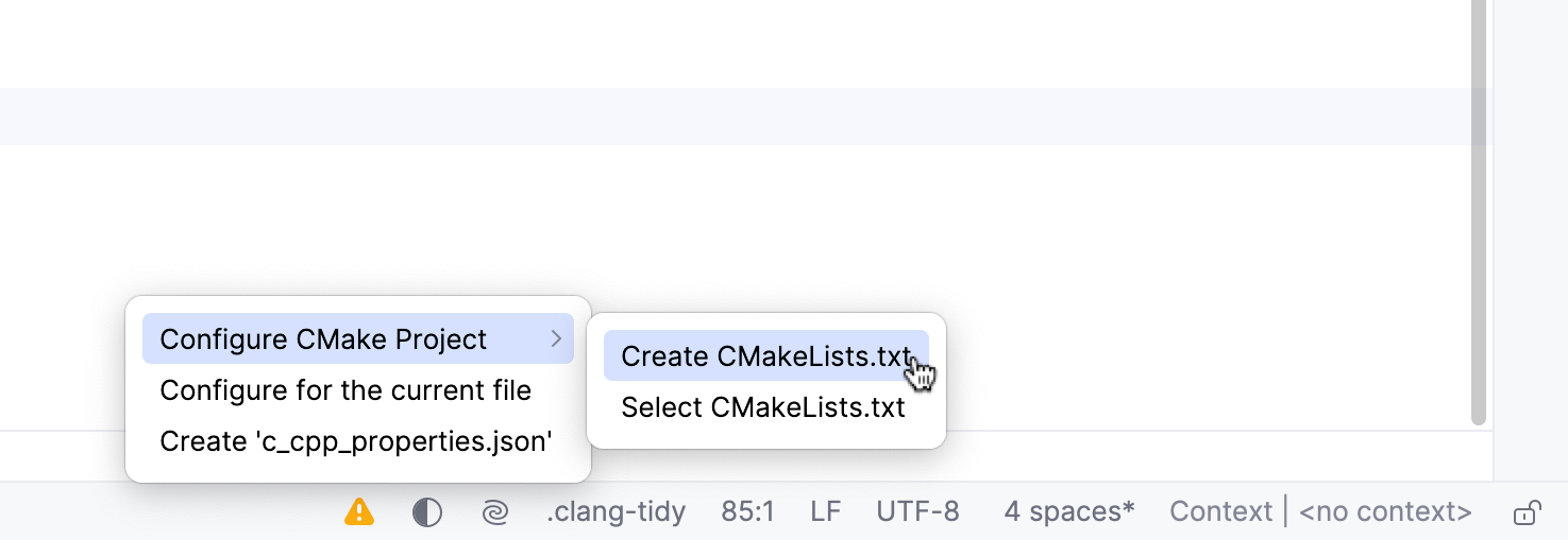 创建 CMakeLists.txt