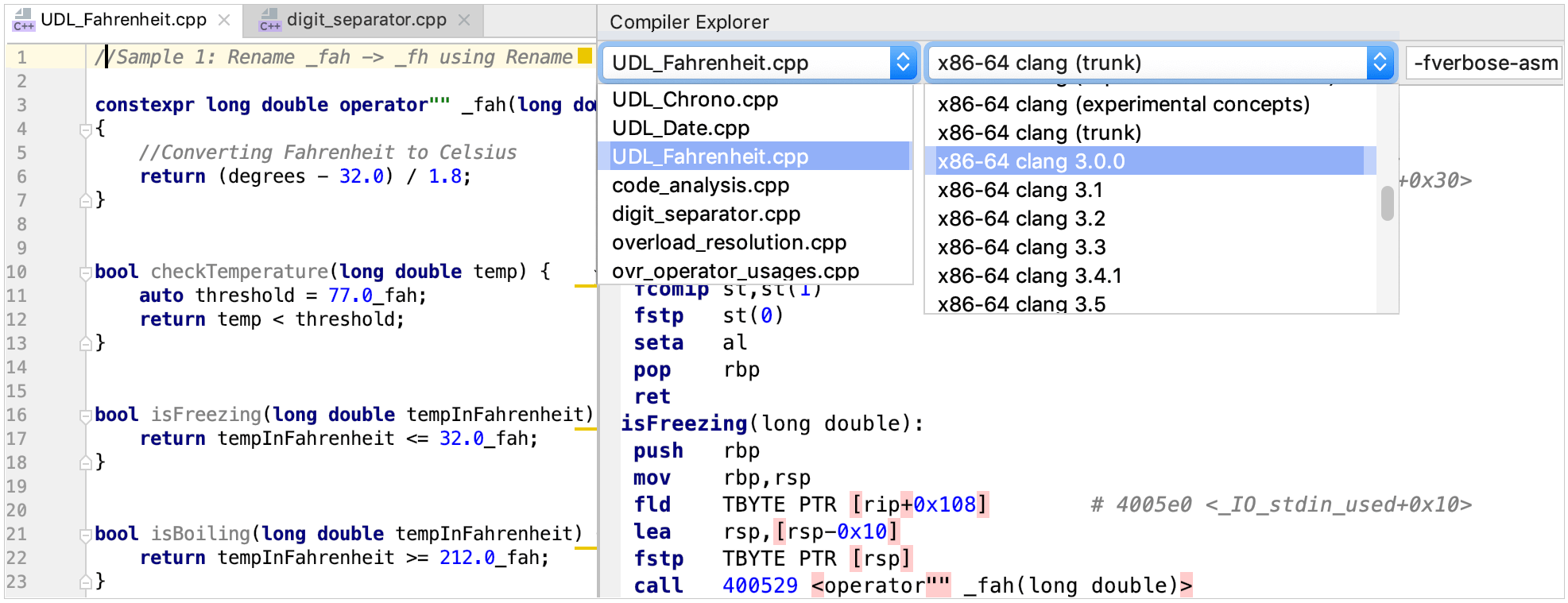 compiler explorer 插件 compiler explorer 插件