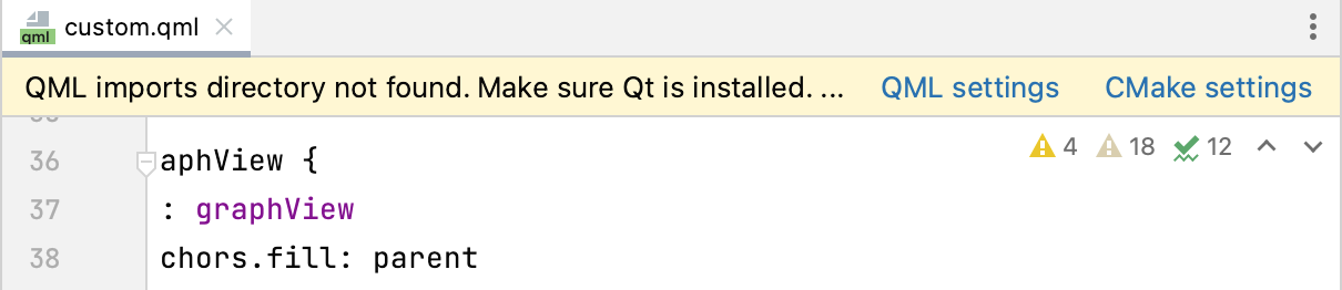 QML 导入目录未找到警告 QML 导入目录未找到警告
