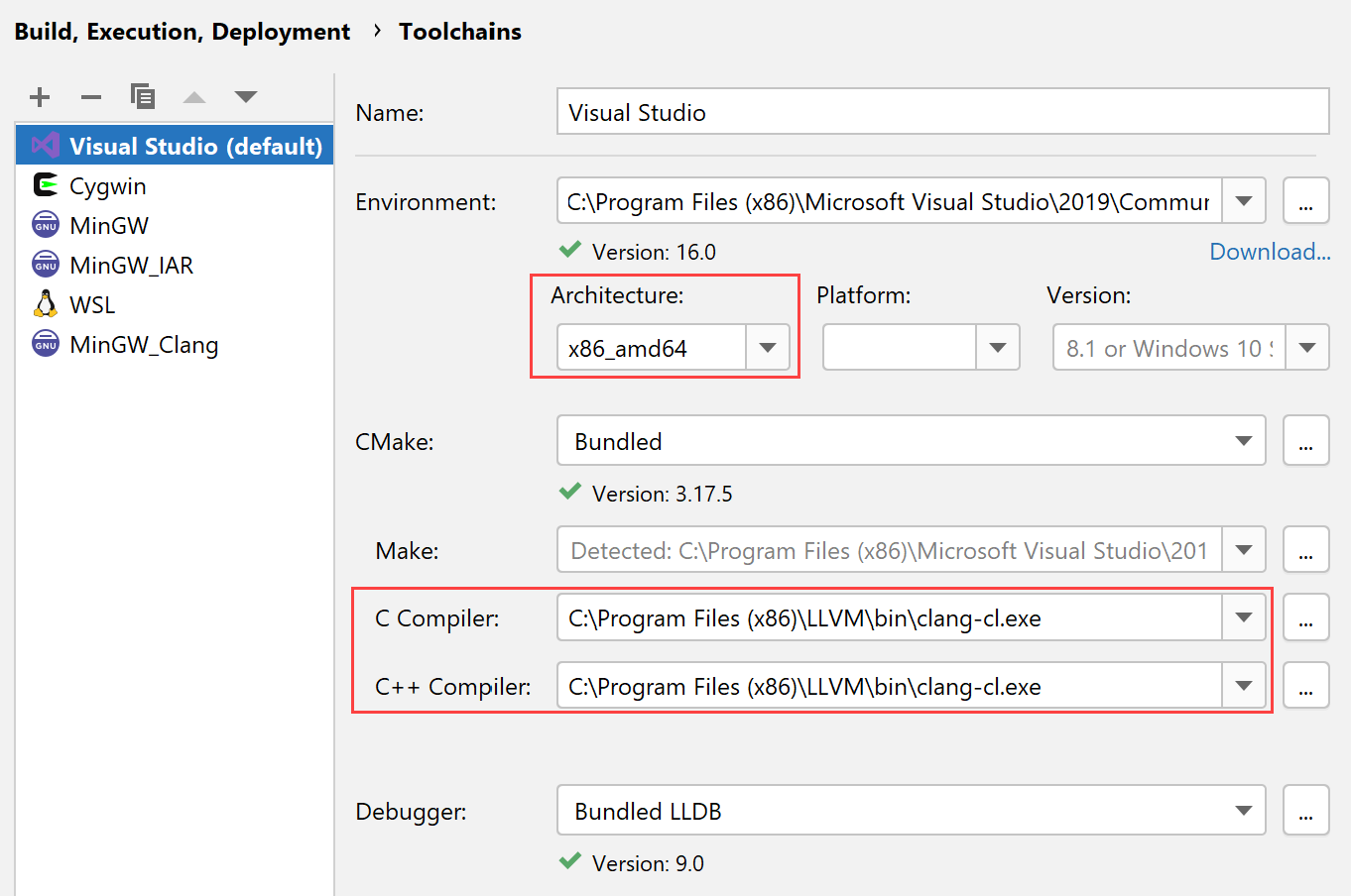 MSVC toolchain with clang-cl MSVC toolchain with clang-cl