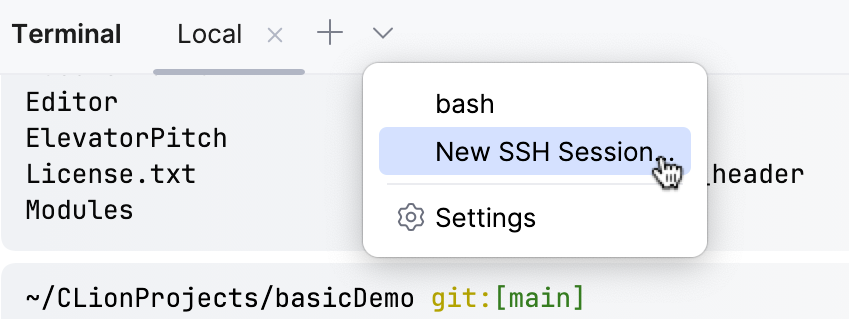 开始新的 SSH 会话 开始新的 SSH 会话