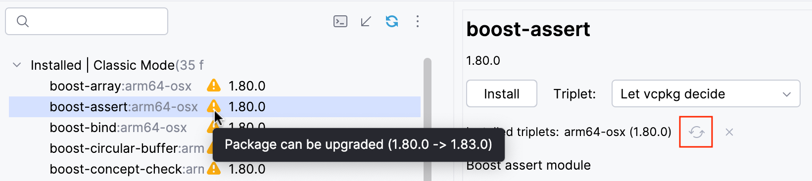 Upgrading packages one by one Upgrading packages one by one
