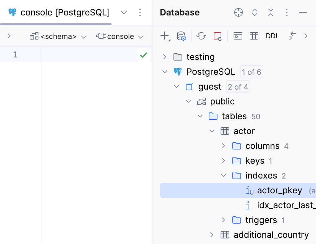 Indexes in Database Indexes in Database