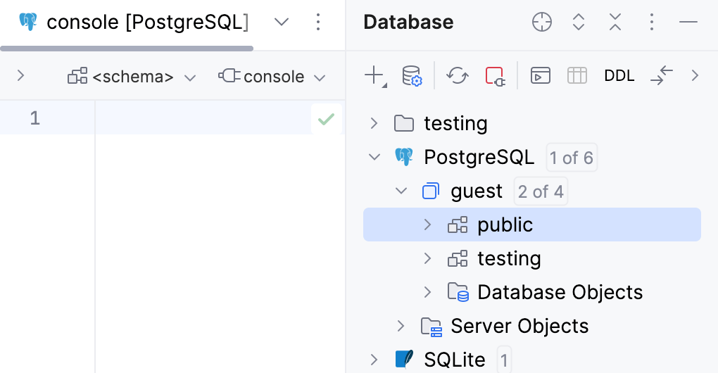 Schemas in Database Schemas in Database