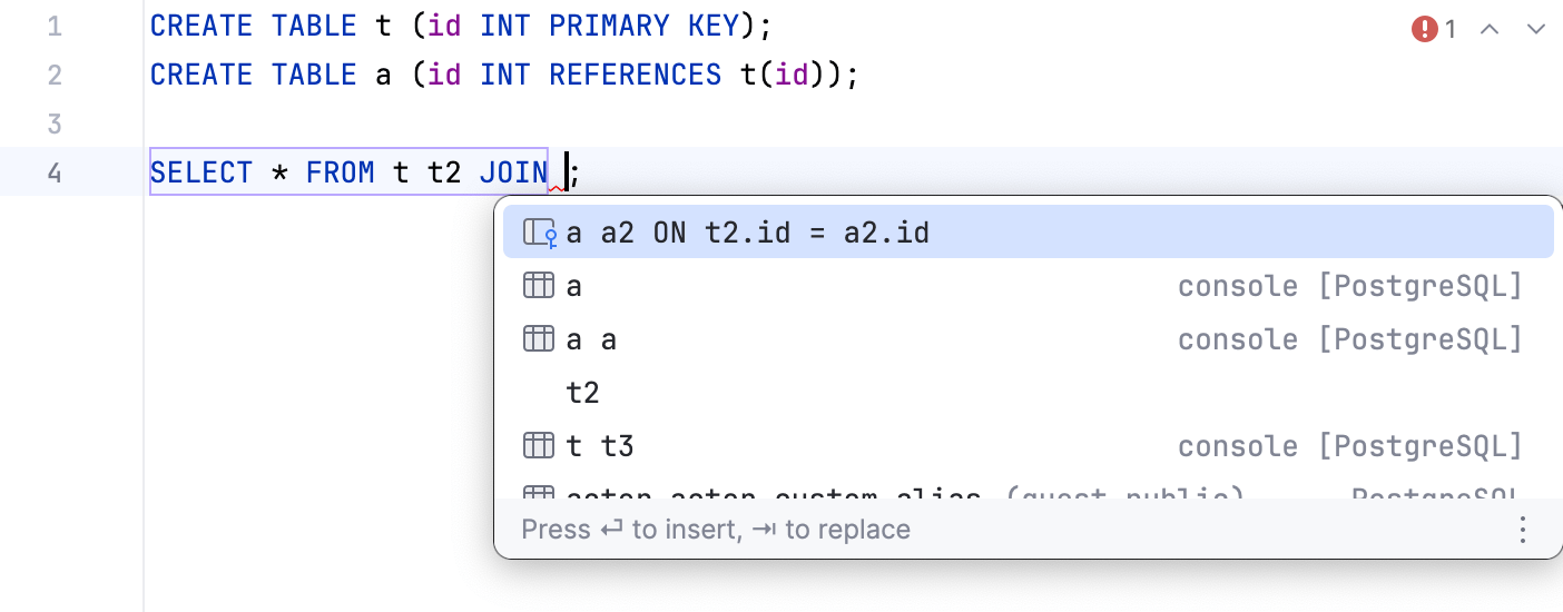 Smart and basic completion Smart and basic completion