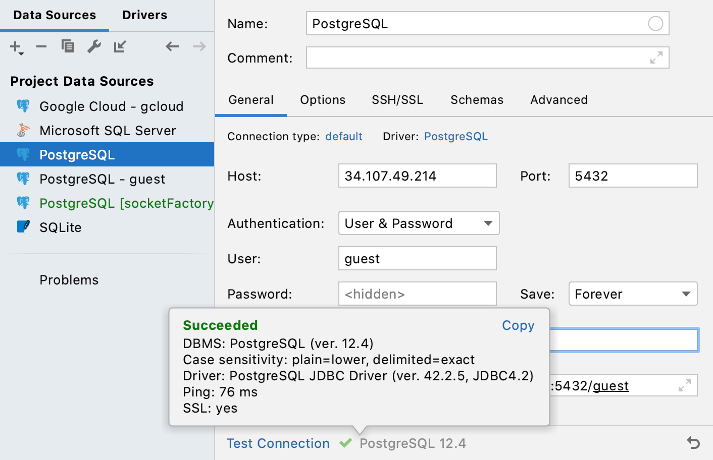 Connect to Cloud SQL with an authorized network Connect to Cloud SQL with an authorized network